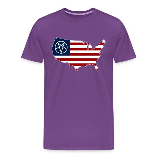 United Satanic America - Men's Premium T-Shirt