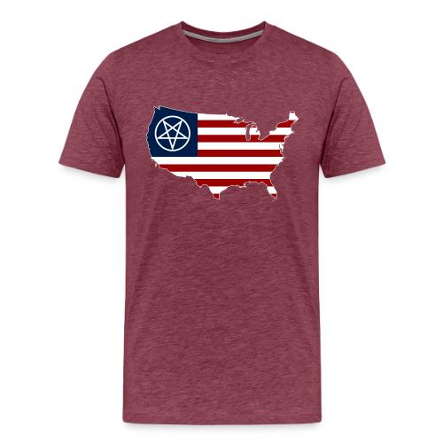 United Satanic America - Men's Premium T-Shirt