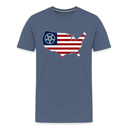 United Satanic America - Men's Premium T-Shirt