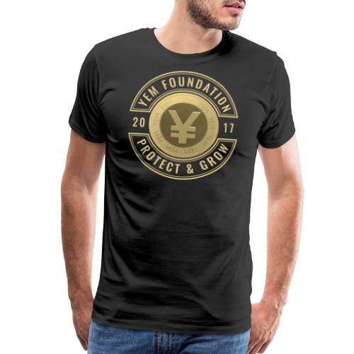 YEM FOUNDATION PROTECT & GROW - Men's Premium T-Shirt