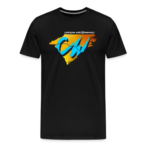 Carolina Wrestlemaniacs Logo Blk - Men's Premium T-Shirt