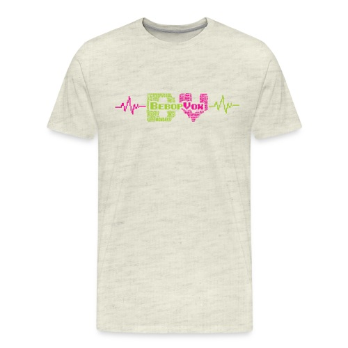 bebopvoxtextinsidetext - Men's Premium T-Shirt