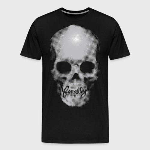 Finally Skull - Men's Premium T-Shirt
