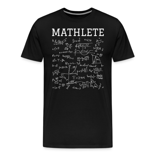 MATHLETE Math Formula - Men's Premium T-Shirt