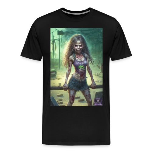 Zombie Kid Playground G01: Zombies Everyday Life - Men's Premium T-Shirt