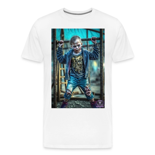 Zombie Kid Playground B12: Zombies Everyday Life - Men's Premium T-Shirt