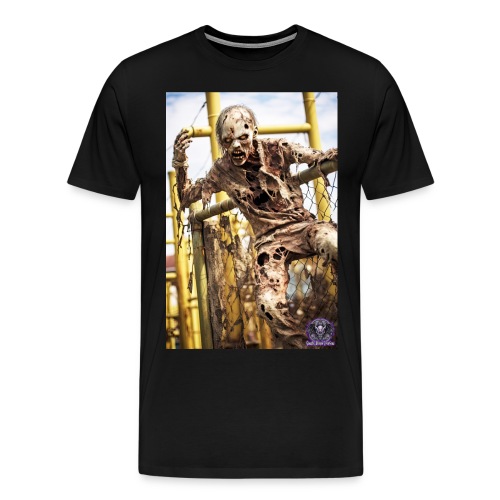 Zombie Kid Playground B08: Zombies Everyday Life - Men's Premium T-Shirt