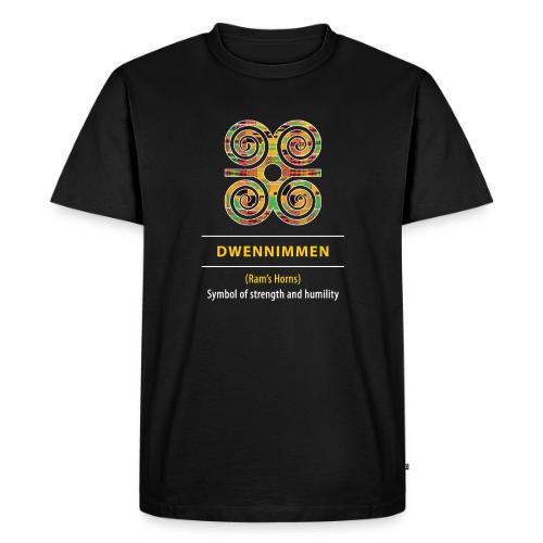 Dwennimmen Adinkra symbol - Men's Premium T-Shirt