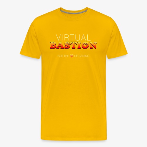 Virtual Bastion: For the Love of Gaming - Men's Premium T-Shirt