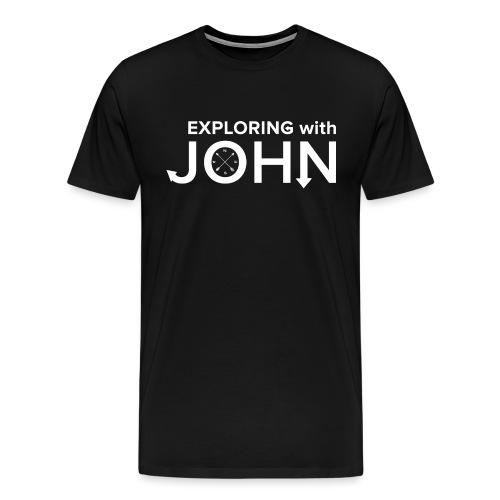 explore with john - Men's Premium T-Shirt