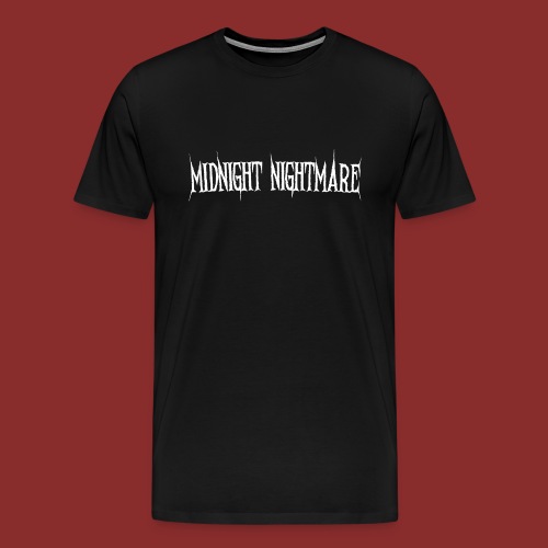 Midnight Nightmare Logo-w - Men's Premium T-Shirt