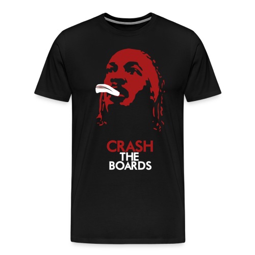 geraldfinal2 red with white mouthpiece o - Men's Premium T-Shirt