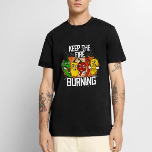keep the fire burning - Men's Premium T-Shirt