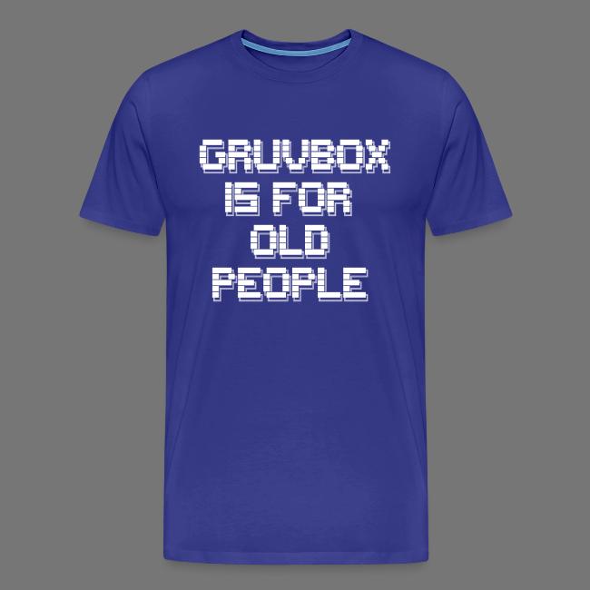 Gruvbox Old People ASCII
