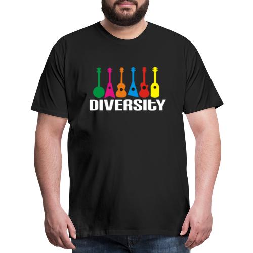 Ukulele Diversity - Men's Premium T-Shirt