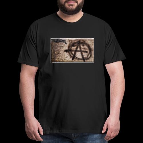 ANARCHY SIDEWALK PHOTO - Men's Premium T-Shirt