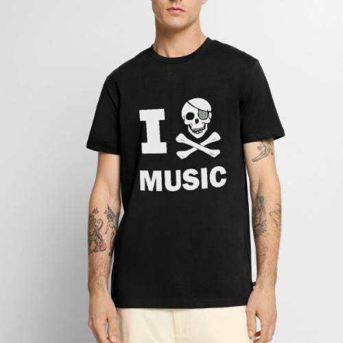 I Pirate Music - Men's Premium T-Shirt