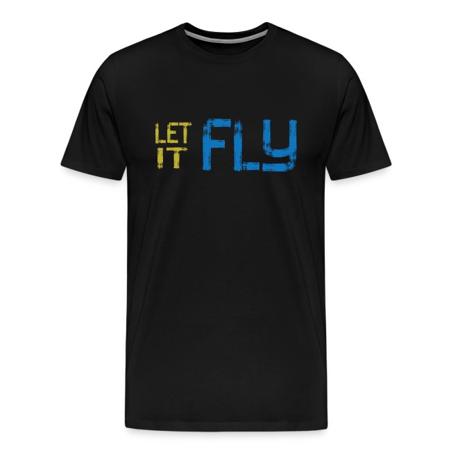 Ultimate Frisbee T-Shirt: Let It Fly