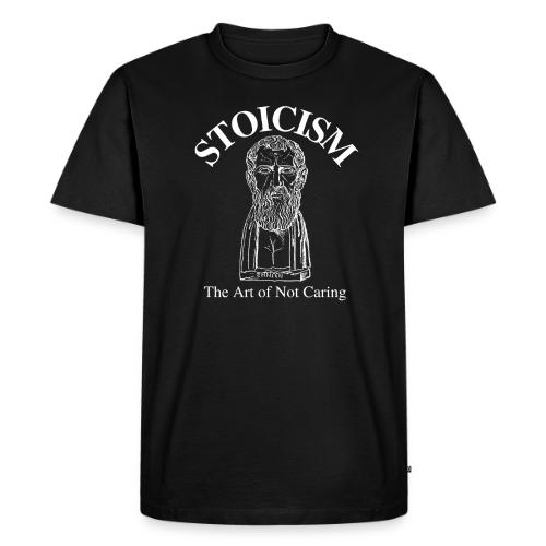 Stoicism The Art of Not Caring – Zeno of Citium - Men's Premium T-Shirt
