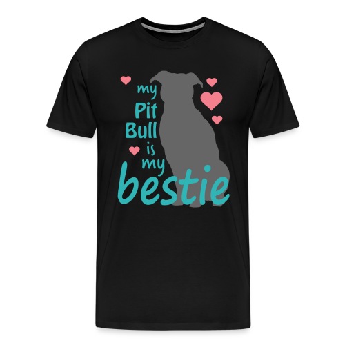 Pit Bull Bestie - Men's Premium T-Shirt