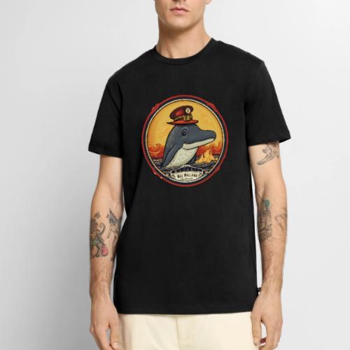 Whale Firefighter - Men's Premium T-Shirt