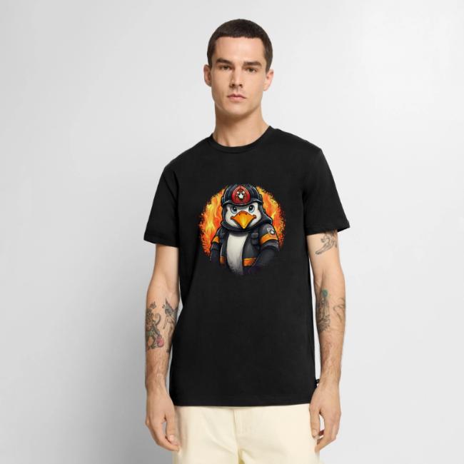 Firefighter penguin
