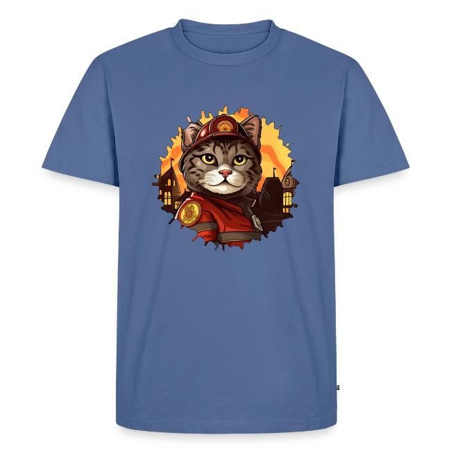 Firefighter cat