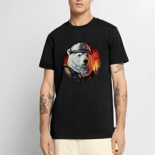 Firefighter polar bears - Men's Premium T-Shirt