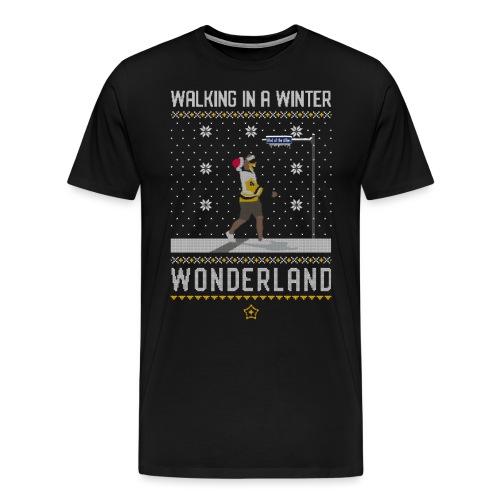 2018_Walking Winter Wonde - Men's Premium T-Shirt