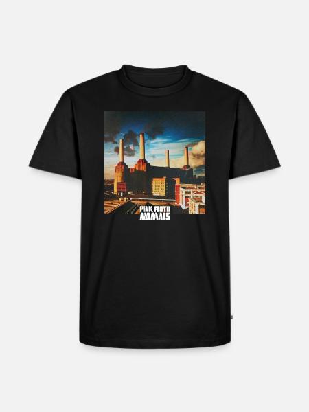 Pink Floyd Animals Album Cover - Men's Premium T-Shirt - black