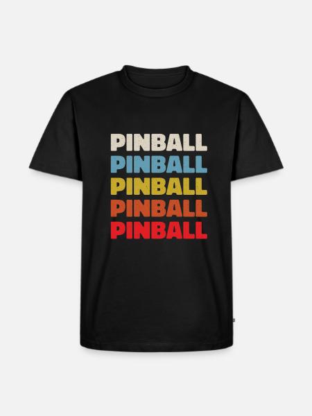 Pinball - Men's Premium T-Shirt - black