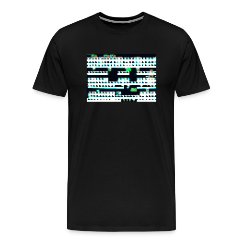 glitchGr png - Men's Premium T-Shirt