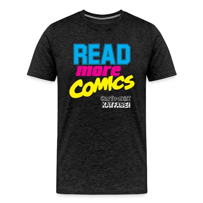 Read More Comics (Dark Shirt design)