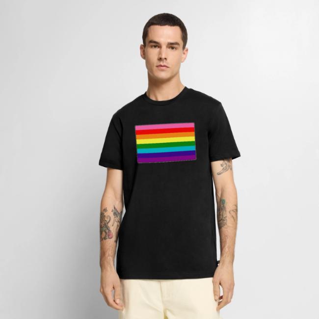 Original Gilbert Baker LGBTQ Rainbow Pride Flag