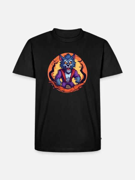 Halloween Werewolf - Men's Premium T-Shirt - black