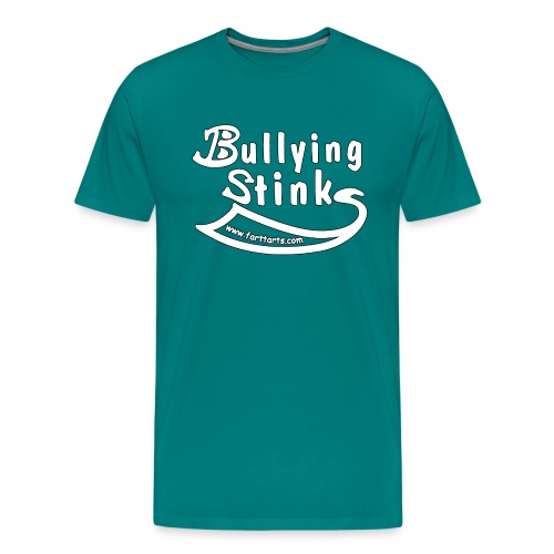 bullying stinks shirt outline png - Men's Premium T-Shirt