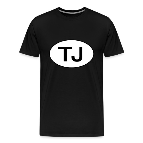 Jeep TJ Wrangler Oval - Men's Premium T-Shirt