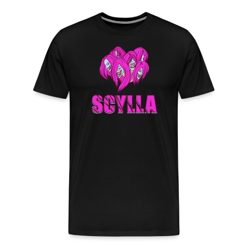 Scylla Text Logo - Men's Premium T-Shirt