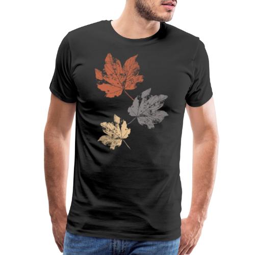 Leaves Foliage Fall Leaf - Men's Premium T-Shirt