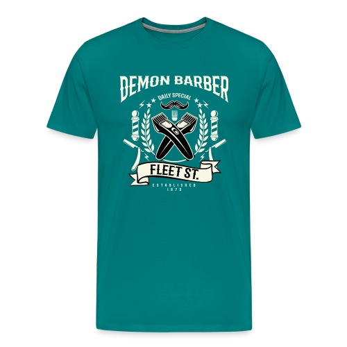 Demon Barber of Fleet Street - Men's Premium T-Shirt