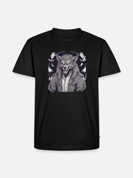 Halloween Werewolf - Men's Premium T-Shirt - black