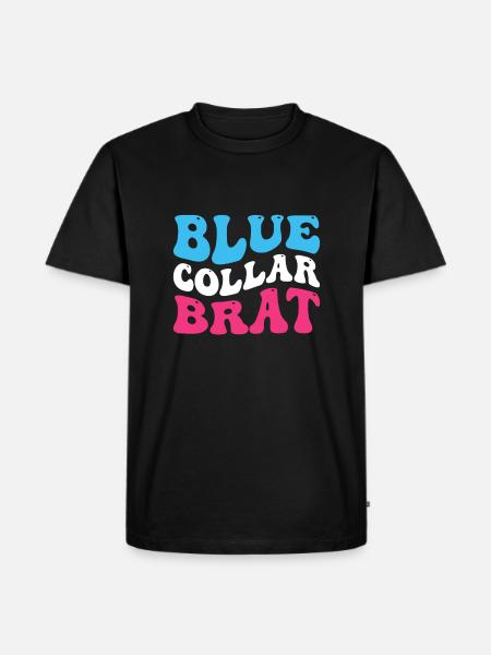 Blue Collar Brat - Men's Premium T-Shirt - black
