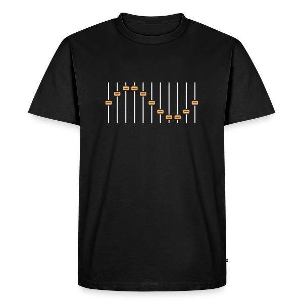 Fader Wave - Mixing Console Line Art Men's Premium T-Shirt