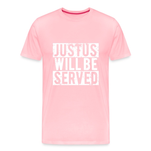 justuswillbeservedwhite - Men's Premium T-Shirt
