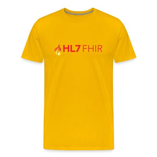 HL7 FHIR Logo - Men's Premium T-Shirt