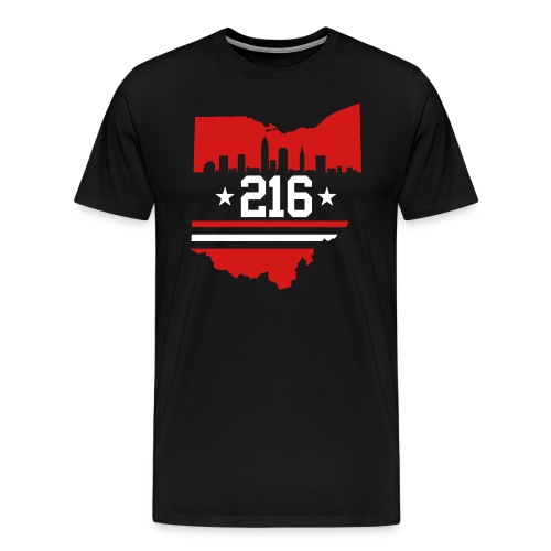Cleveland 216 - Men's Premium T-Shirt