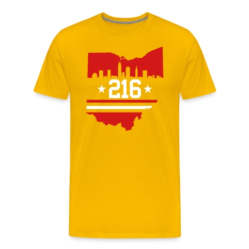 Cleveland 216 - Men's Premium T-Shirt