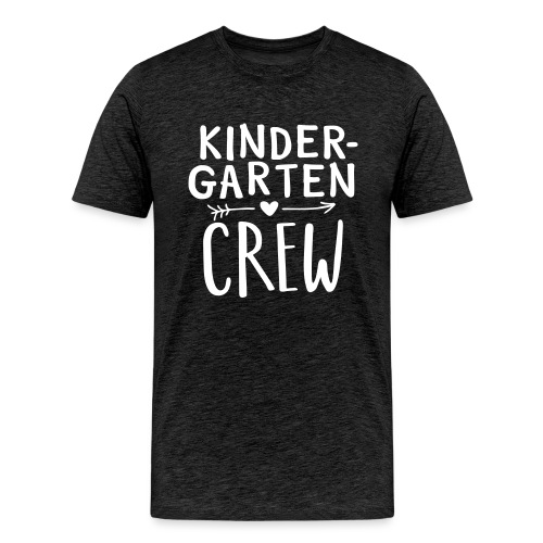 Kindergarten Crew Heart Arrow Teacher T-Shirts - Men's Premium T-Shirt