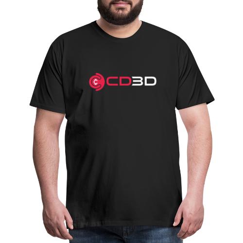 CD3D Transparency White - Men's Premium T-Shirt