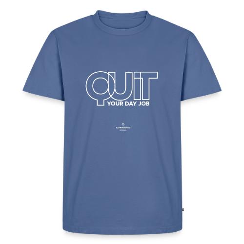 Quit in white - Men's Premium T-Shirt